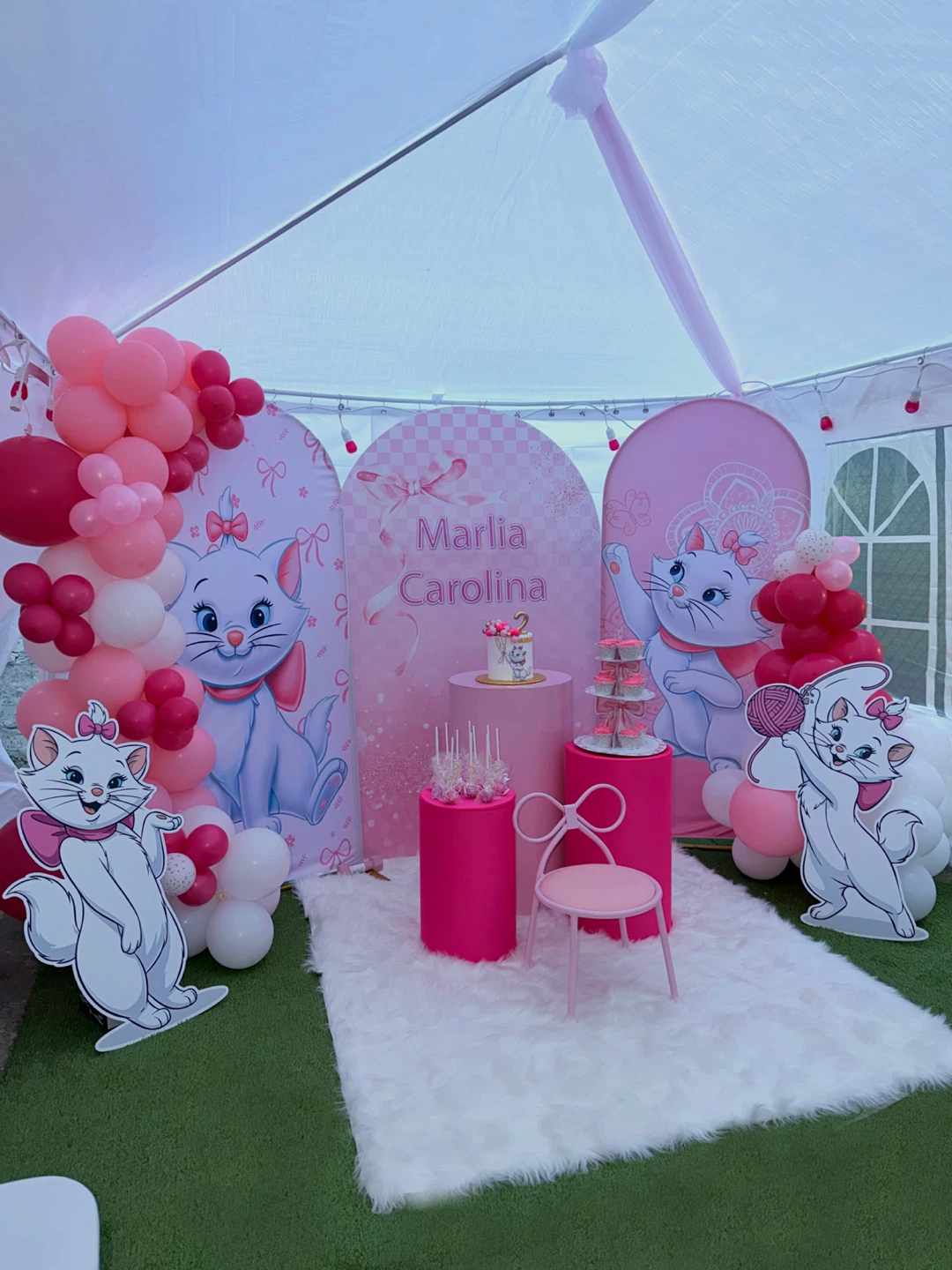 The Aristocats Marie Birthday Party Decor