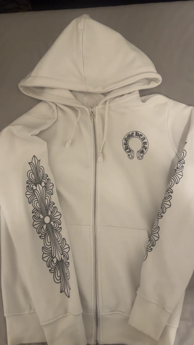 White Chrome Hoodie *SALE*