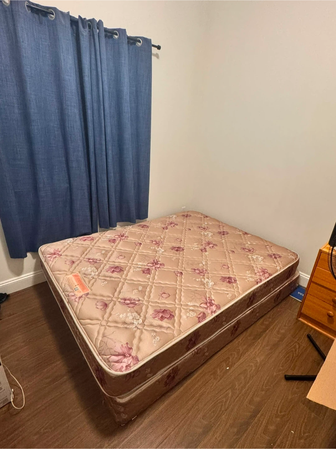 Urgent- Free Floral Queen Mattress