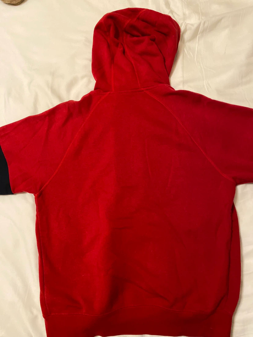 Jordan Red & Black Hoodie Jacket Size M - photo 3