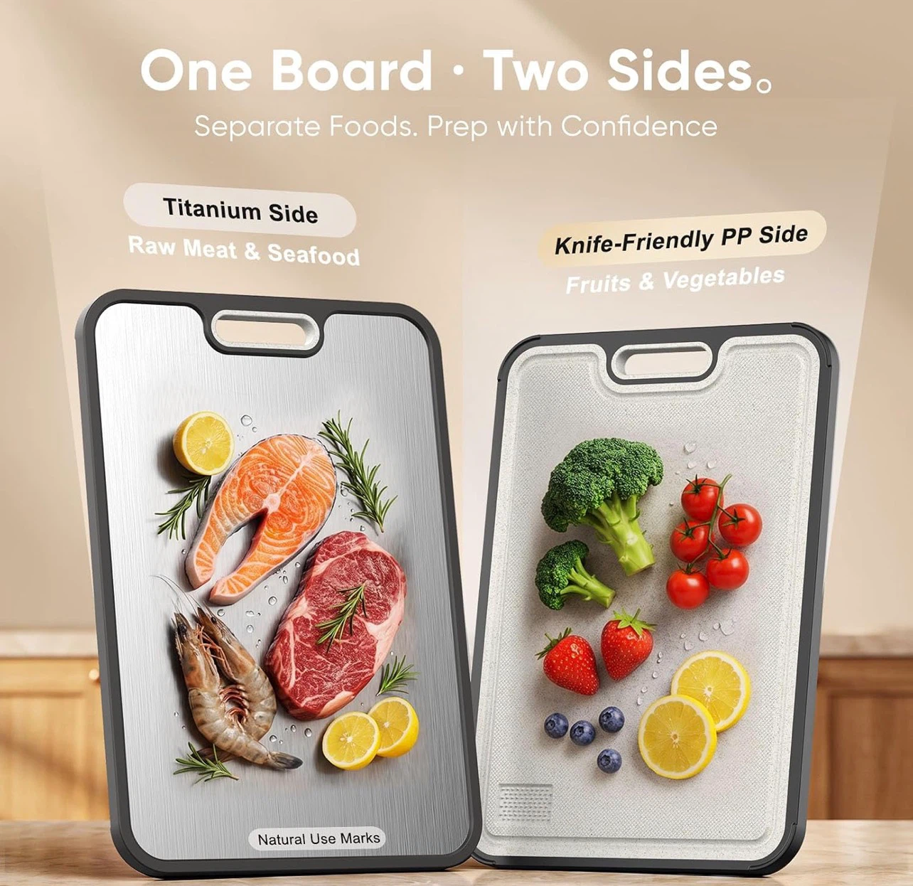 Titanium Cutting Board for Kitchen - photo 4