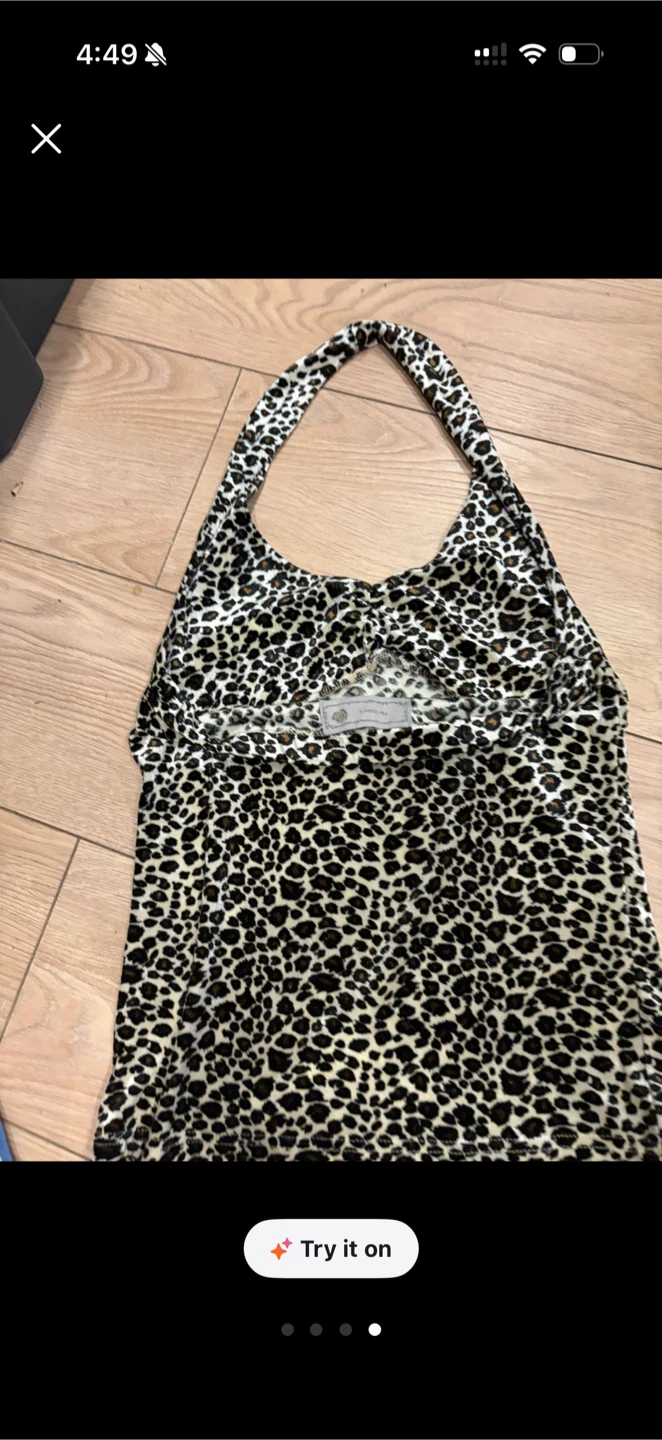The Offset's Leopard Print Halter Top - photo 3