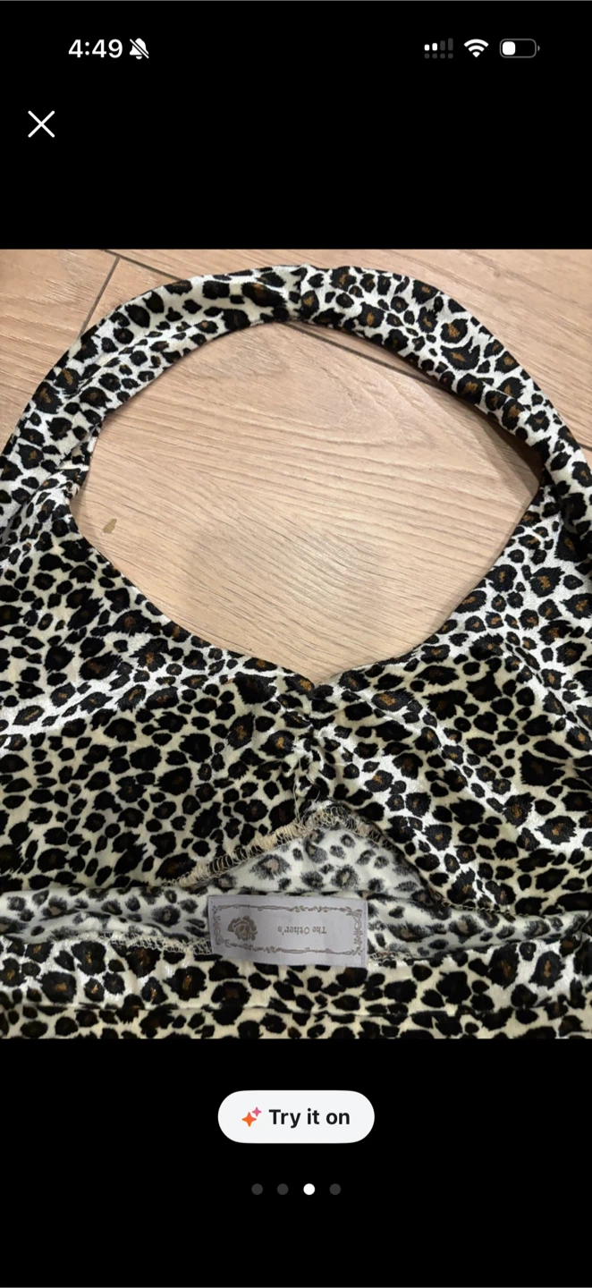 The Offset's Leopard Print Halter Top - photo 4