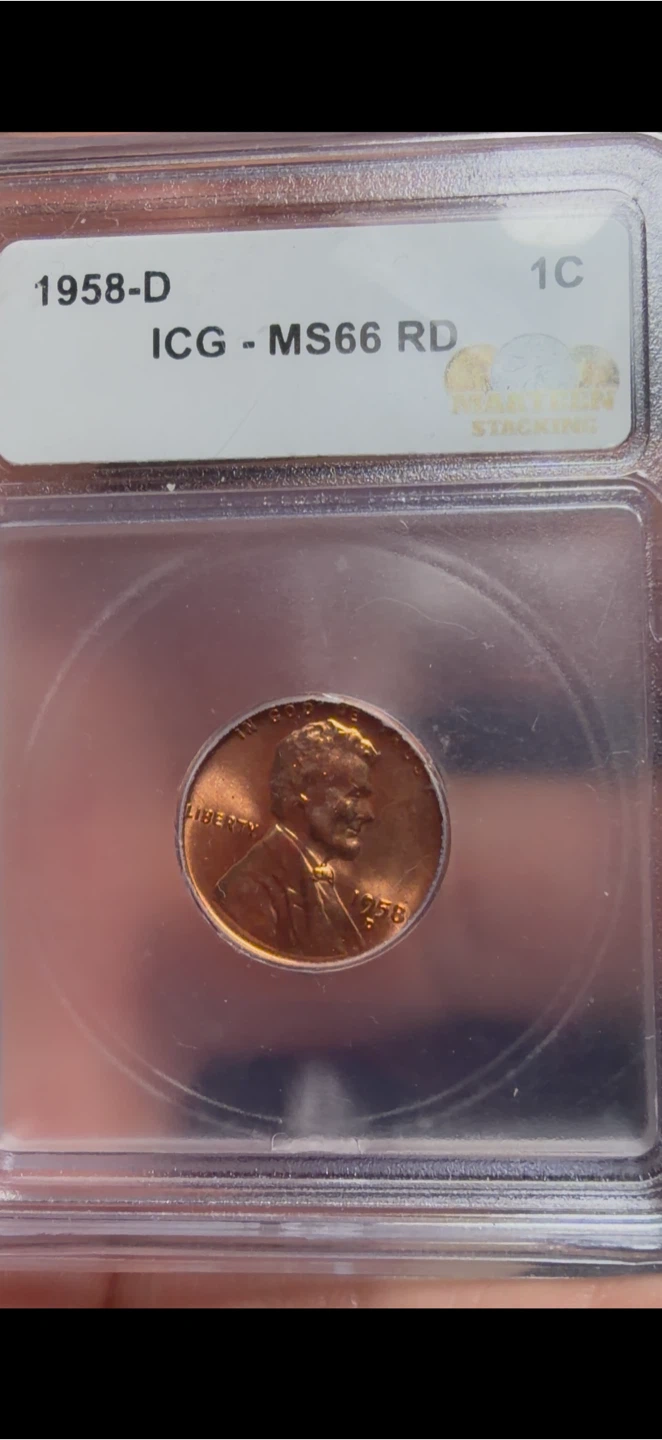1958 Lincoln Wheat Penny - photo 3