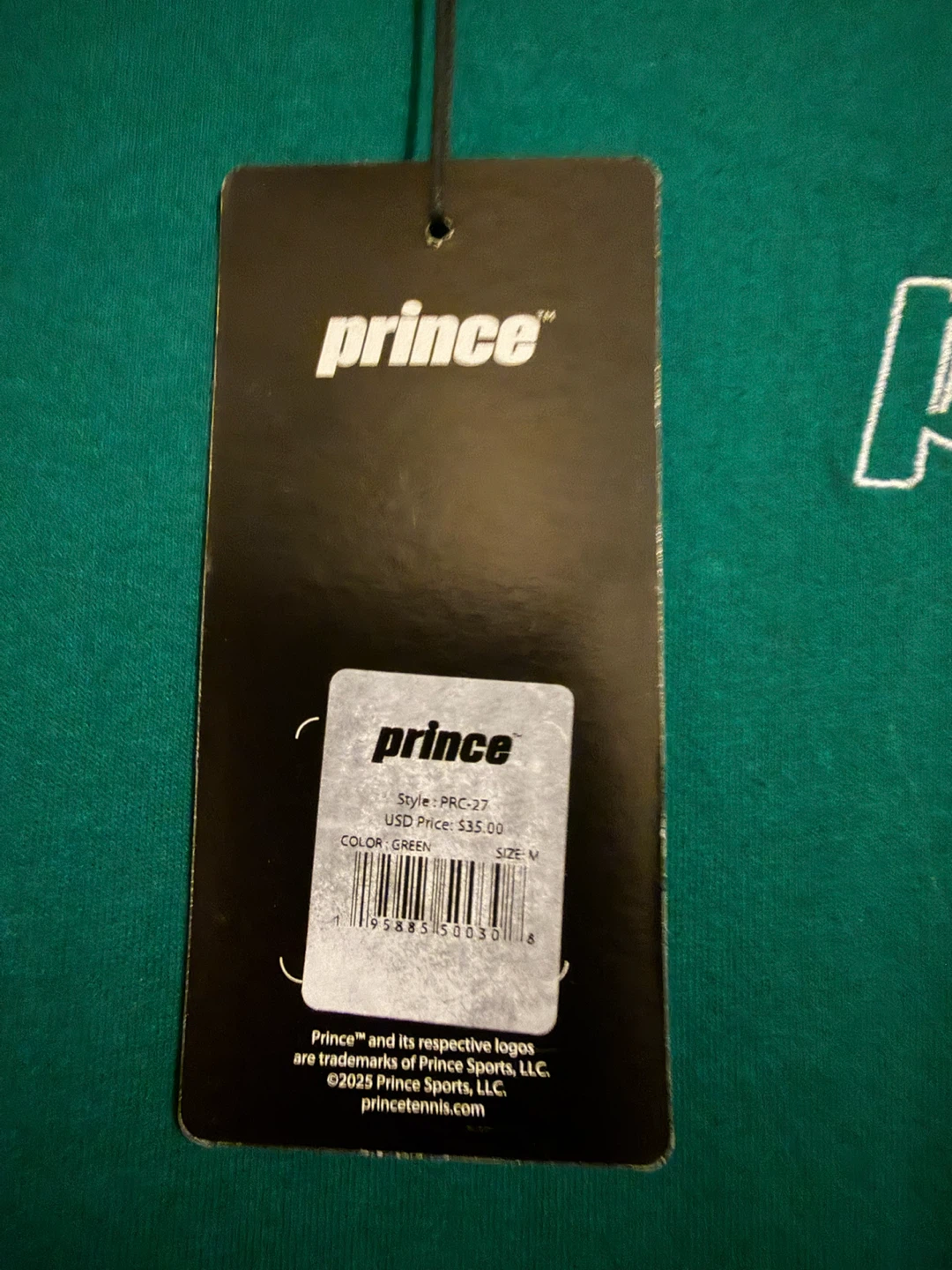 Prince T-Shirt - Green - Size M - photo 4