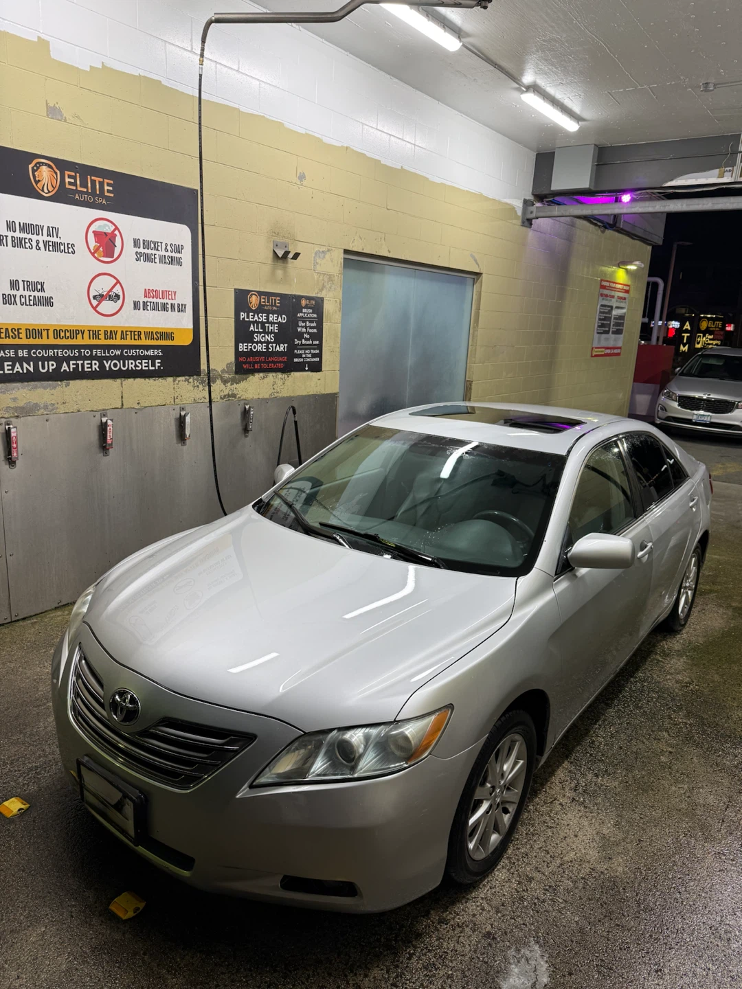 Silver Toyota Camry Hybrid