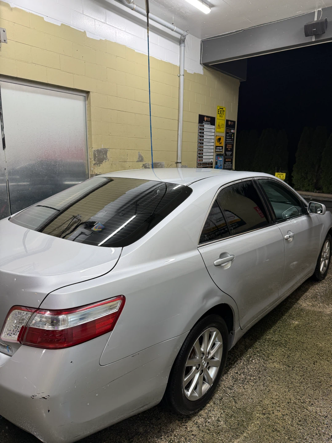 Silver Toyota Camry Hybrid - photo 3