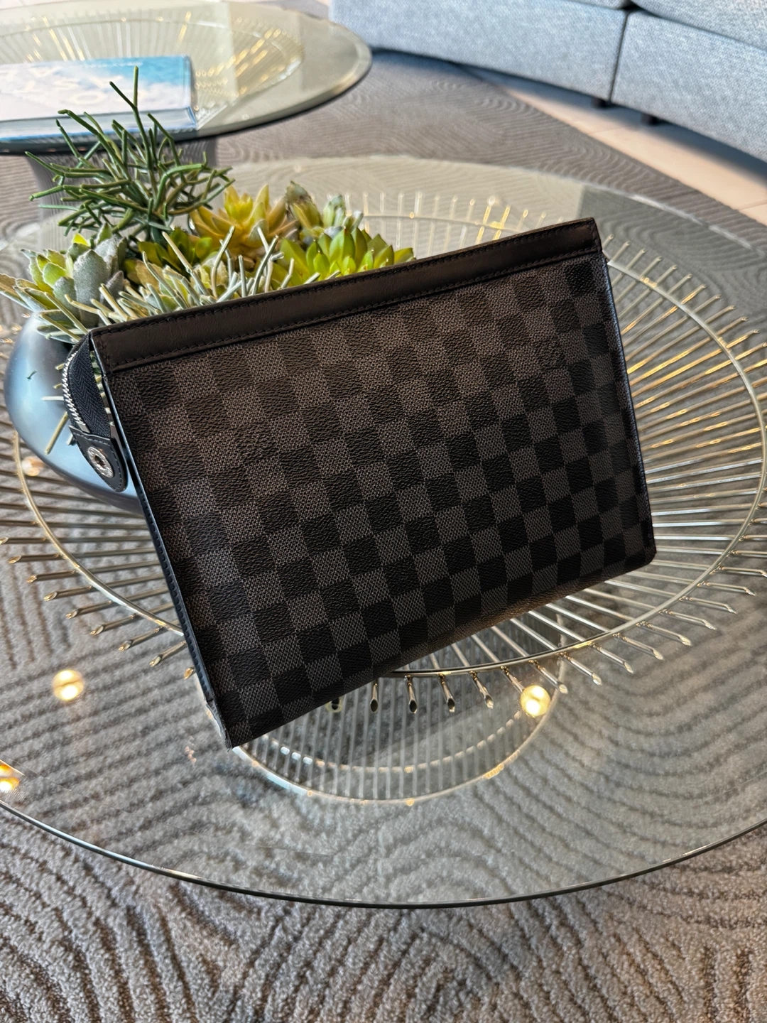Louis Vuitton Pouch Damier Ebene Pouch