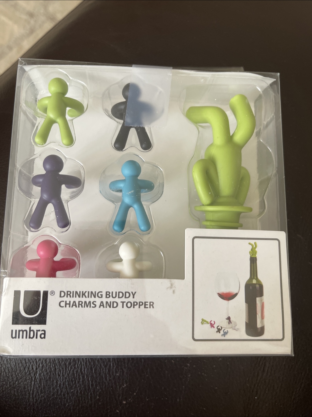 Umbra Drinking Buddy Charms and Topper Set