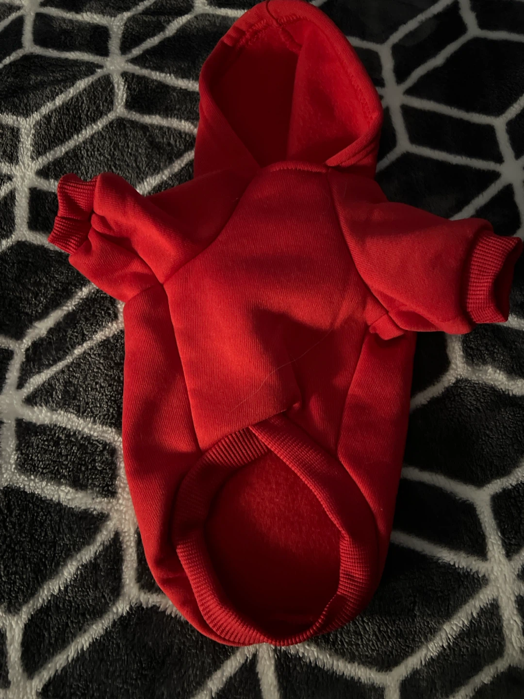 Adidog red dog hoodie - photo 2