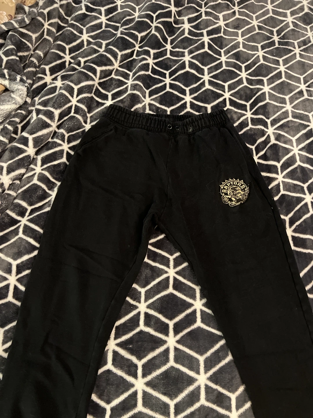 Toronto Raptors Black Sweatpants