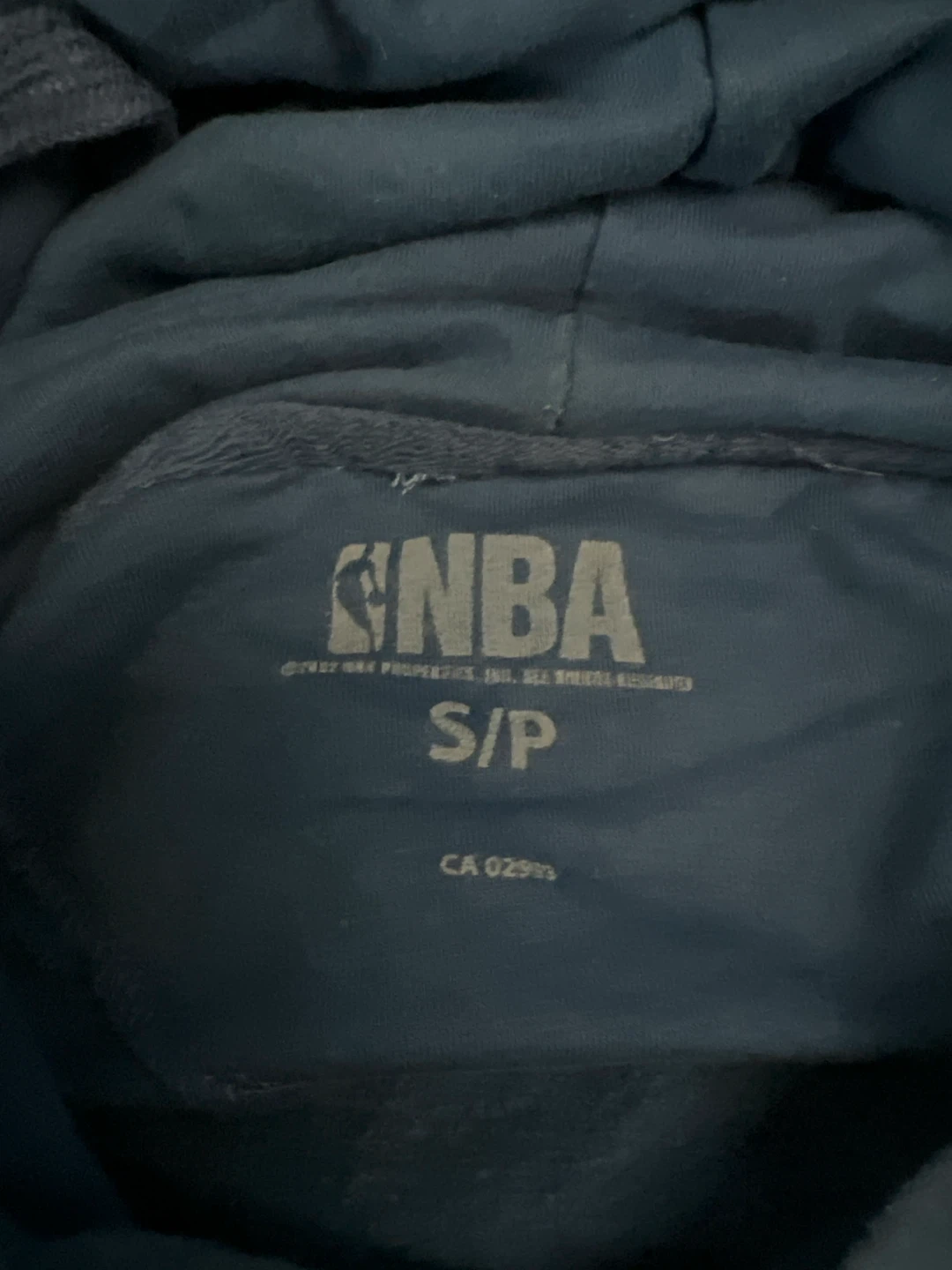 Golden State Warriors NBA Hoodie Blue Small - photo 3