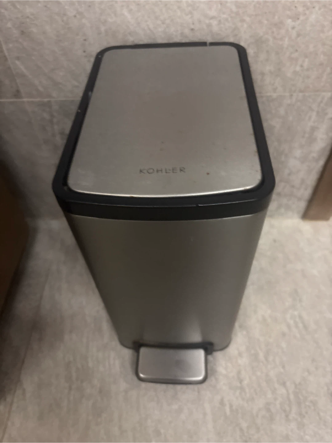 Kohler Stainless Steel Step Trash Can