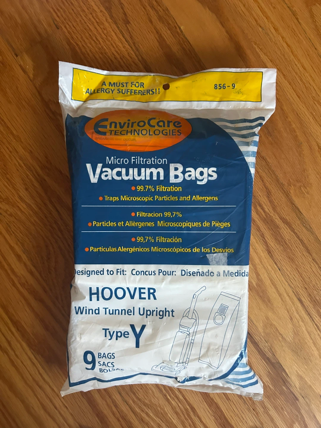 EnviroCare Micro Filtration Vacuum Bags - Type Y for Hoover