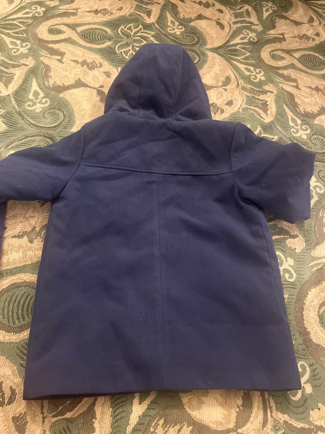Cat & Jack Navy Fall Coat with Hood Size L - photo 5