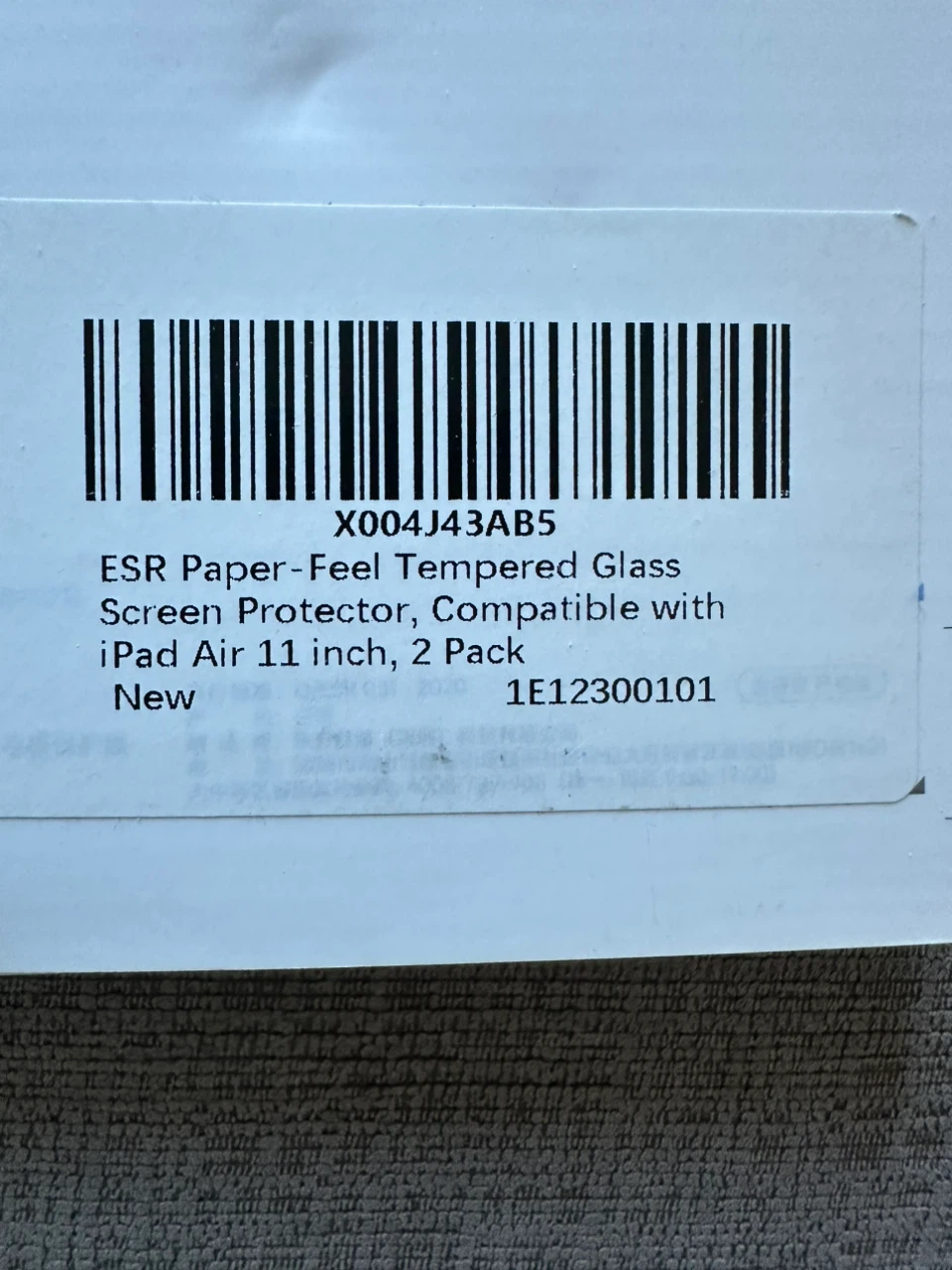 ESR Paper-Feel Tempered Glass Screen Protector 2 Pack - photo 2