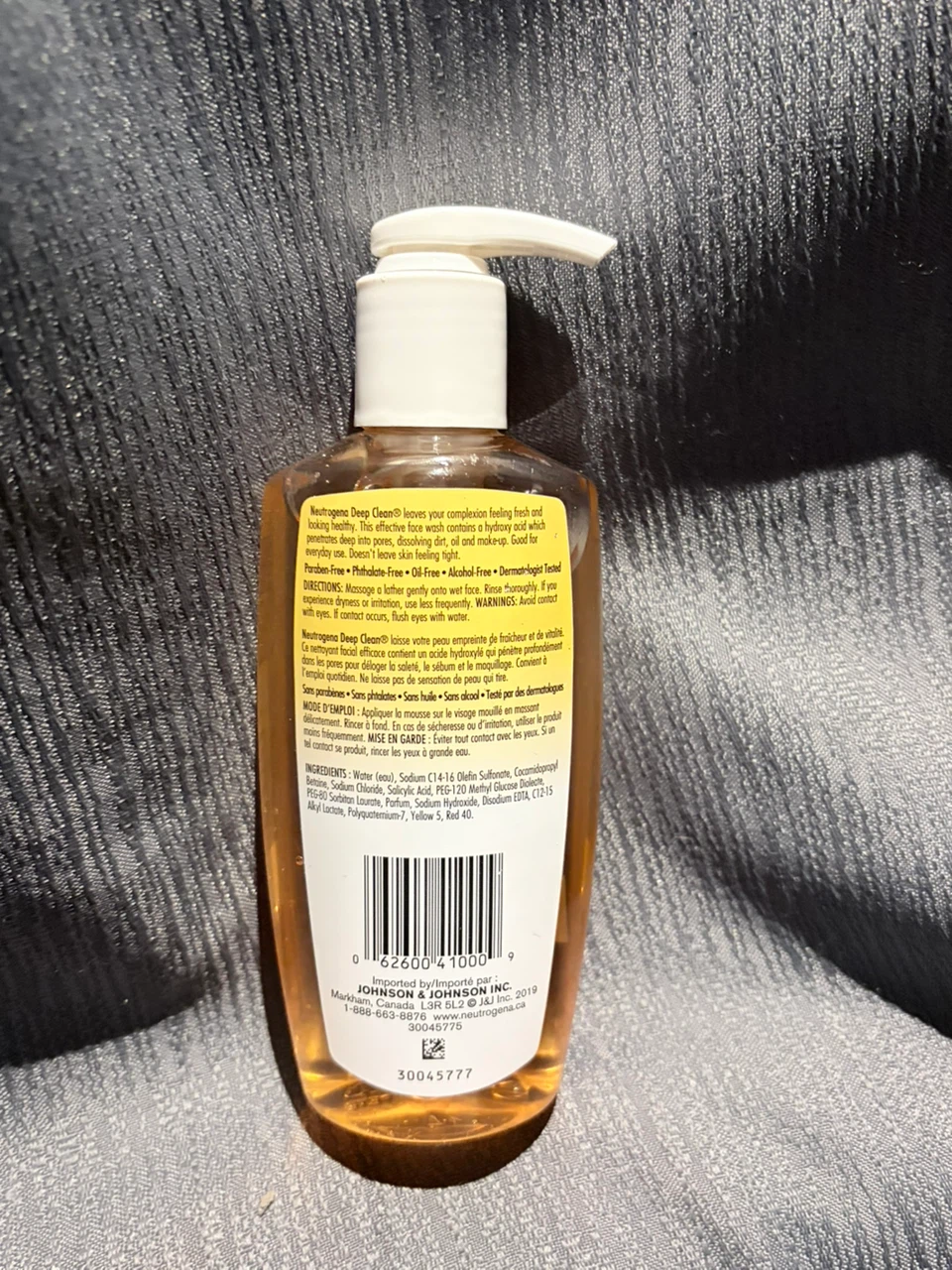 Neutrogena Deep Clean Facial Cleanser 200ml - photo 2