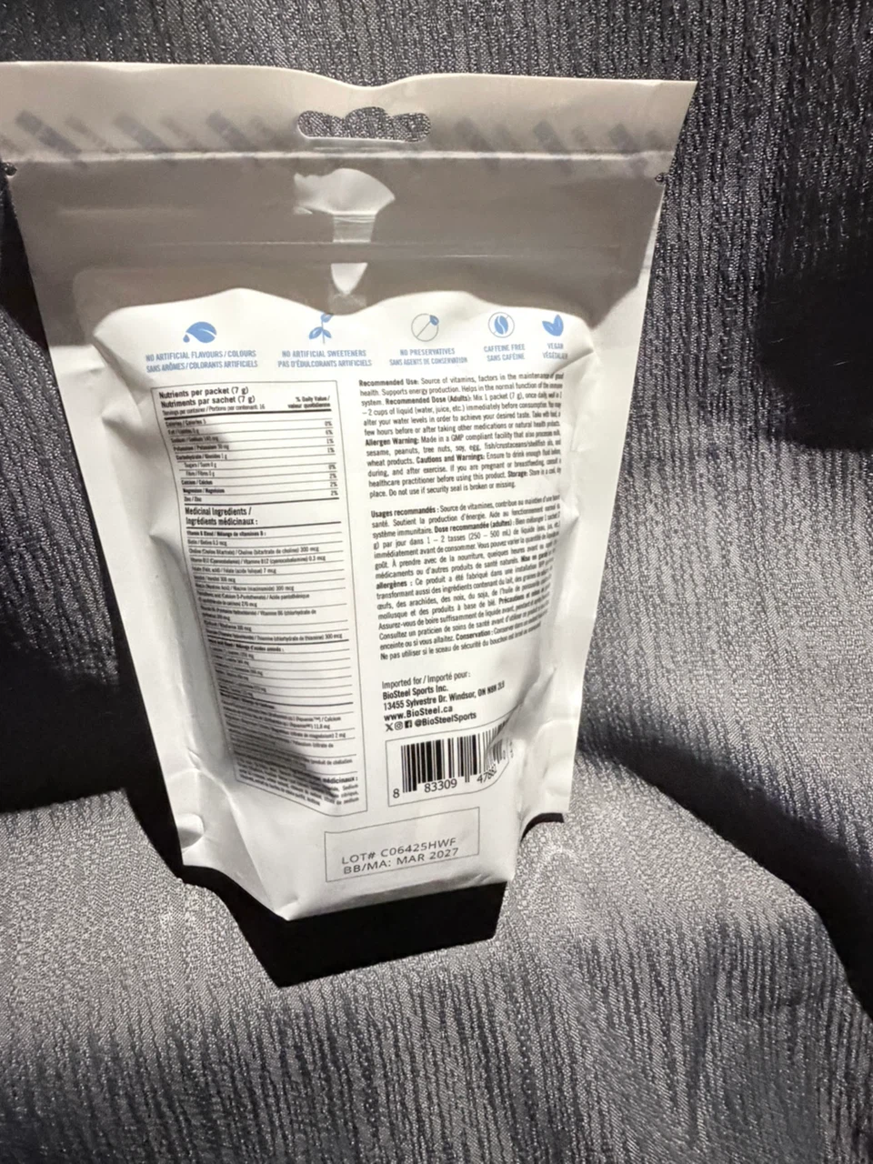 Biosteel Hydration Mix - White Freeze Flavour - photo 2