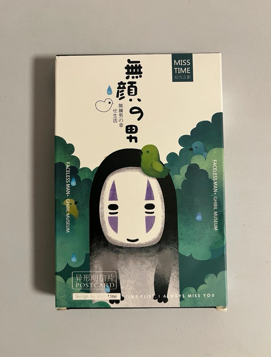 Studio Ghibli Spirited Away No Face Man Postcard Set