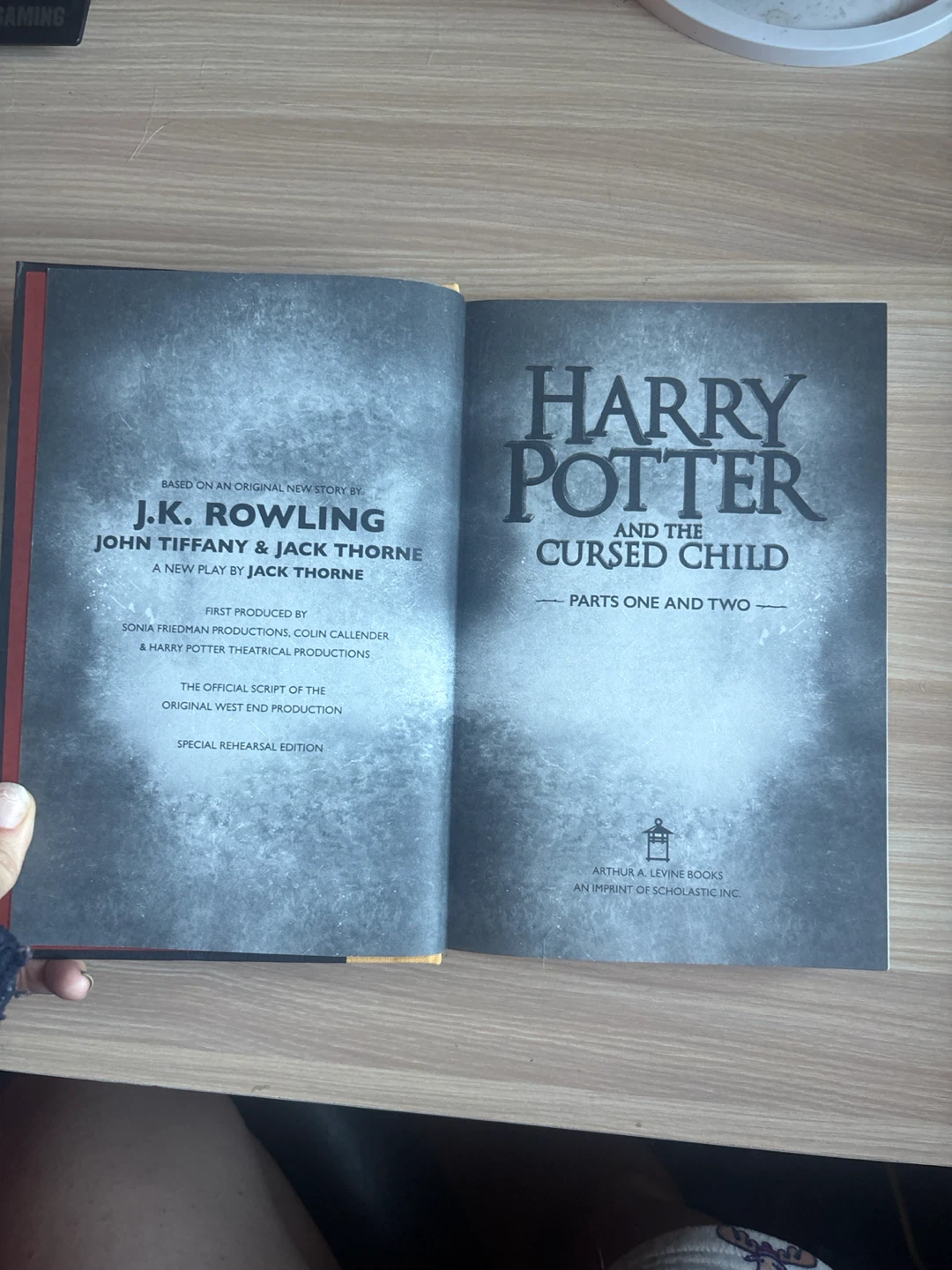 Harry Potter and the Cursed Child Parts One and Two Book - photo 4