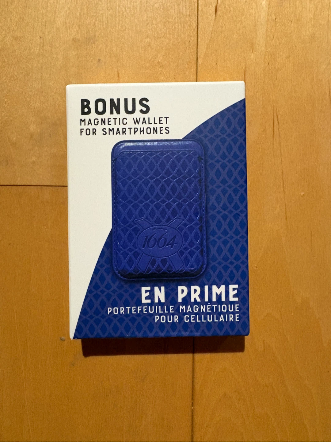 Kronenbourg 1664 Blue Magnetic Smartphone Wallet