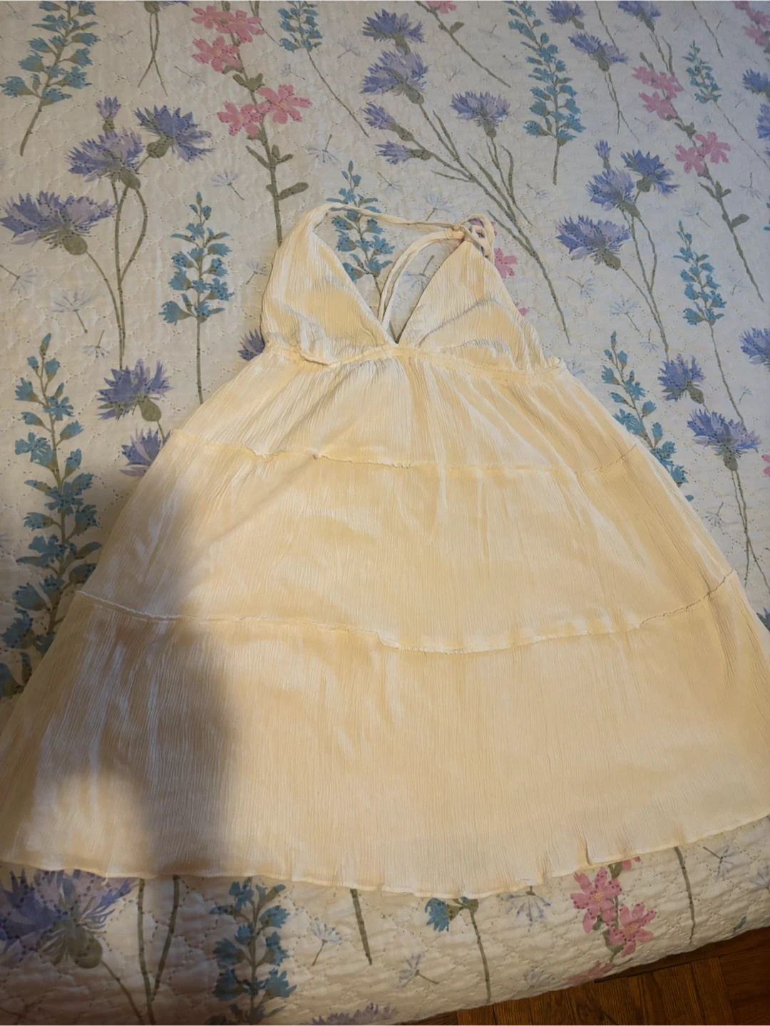 Women's Flowy Tiered Mini Dress