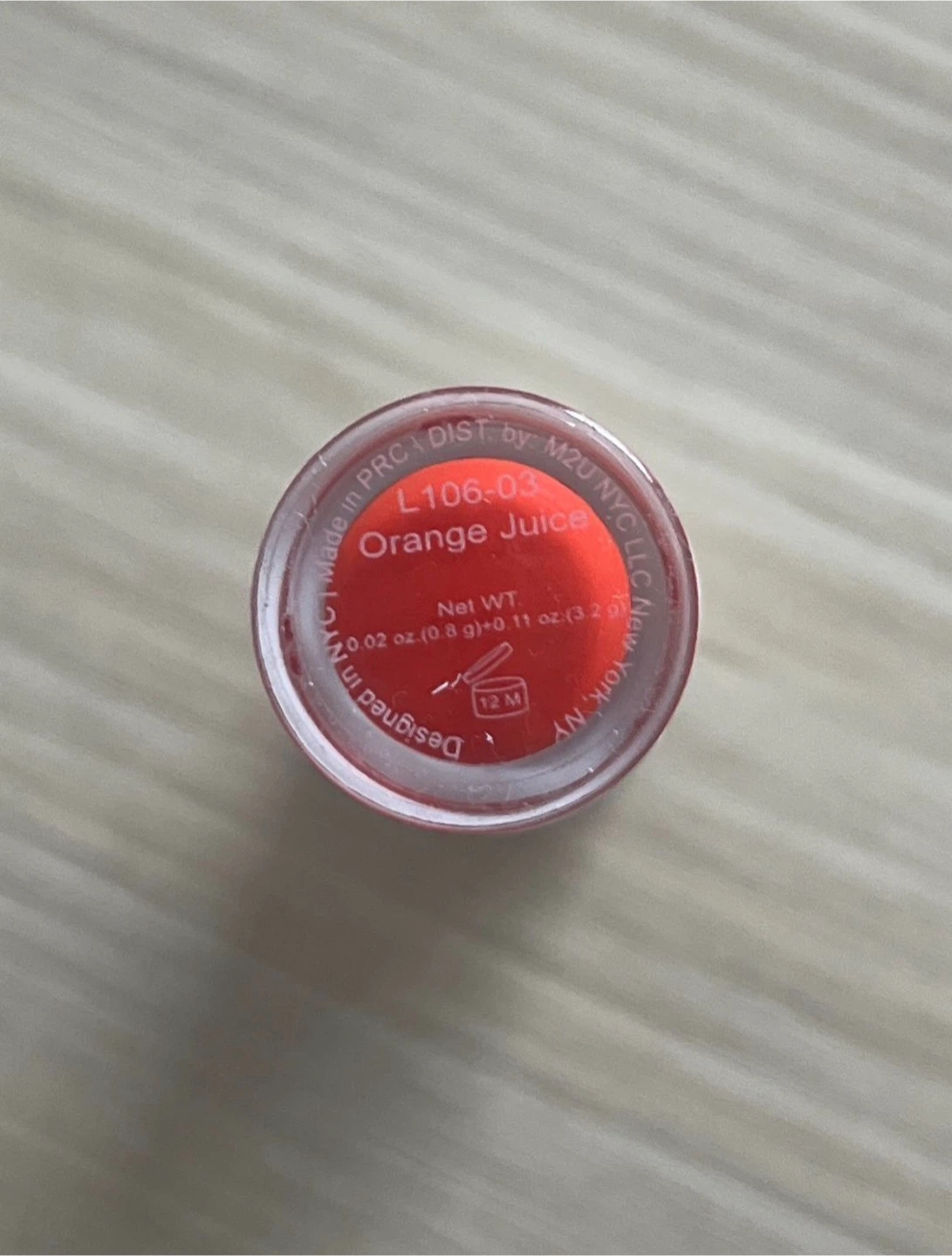 M2U NYC Orange Juice Lip Gloss - photo 2