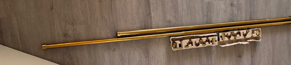 Brass Curtain Rods