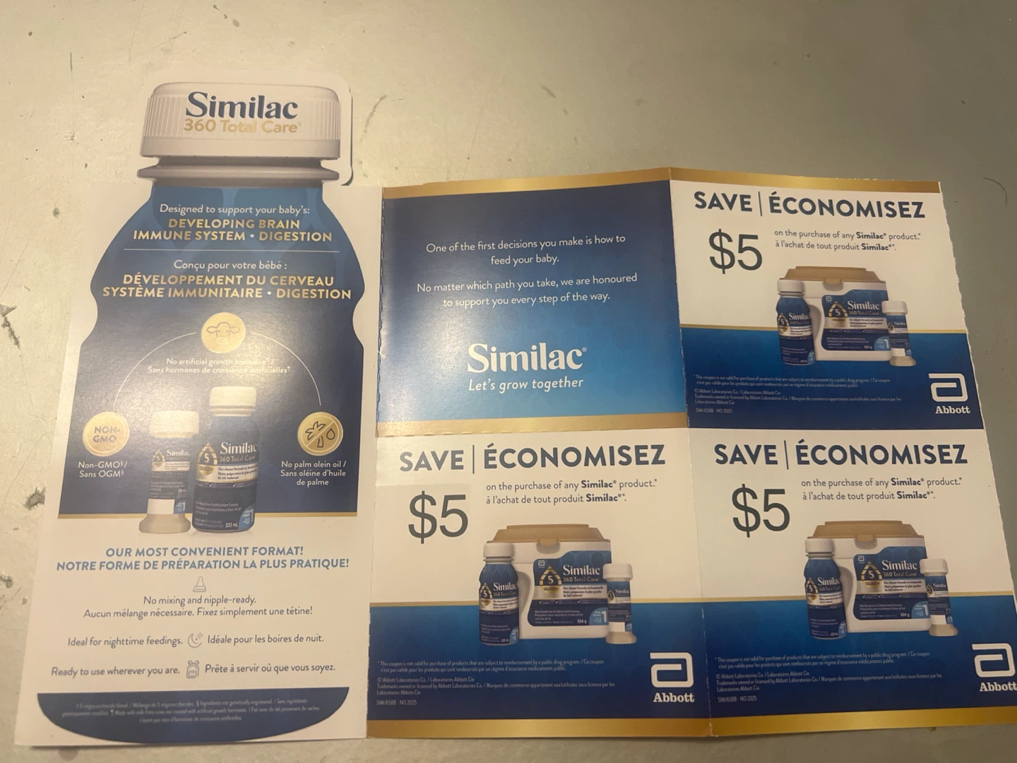 Similac 360 Total Care Infant Formula coupon