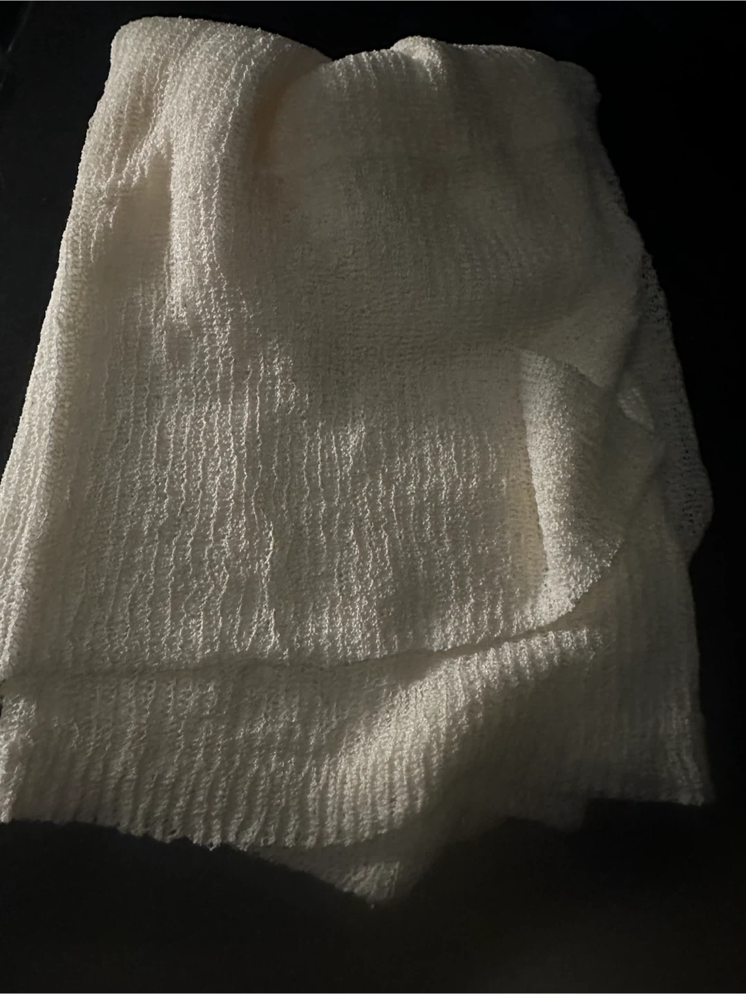 Sheer Knit Scarf/Wrap - photo 2