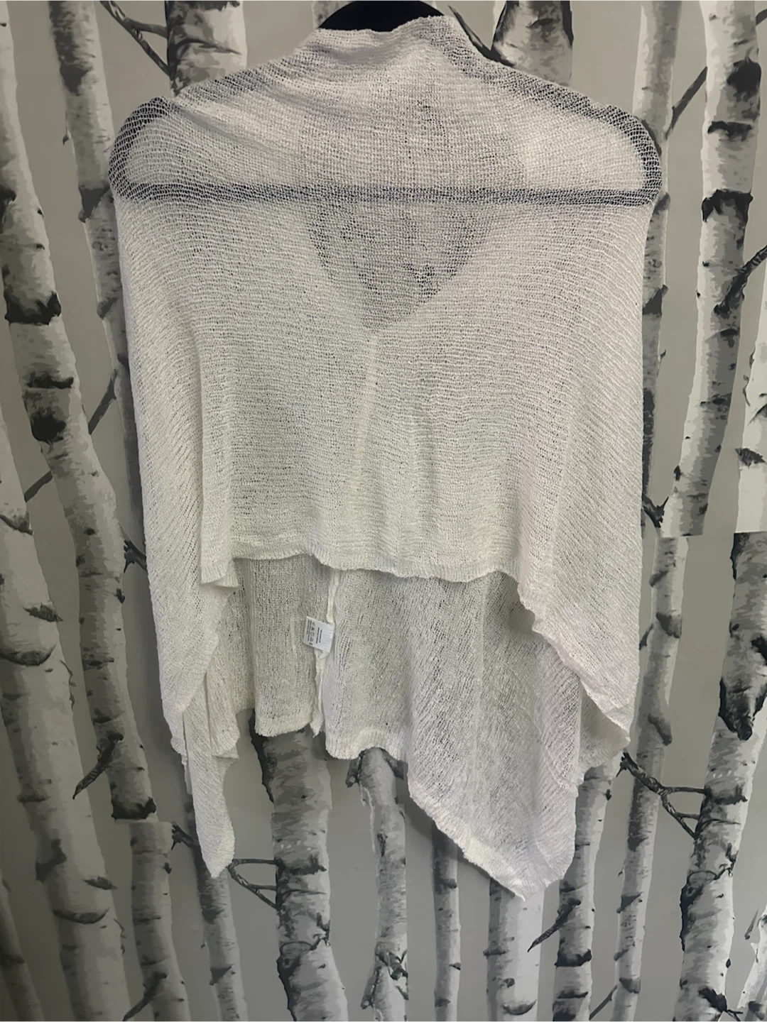 Sheer Knit Scarf/Wrap - photo 4