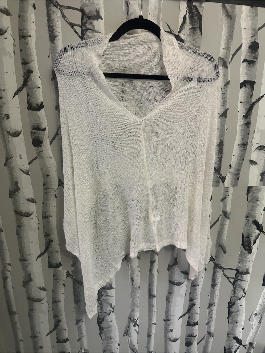 Sheer Knit Scarf/Wrap - photo 5