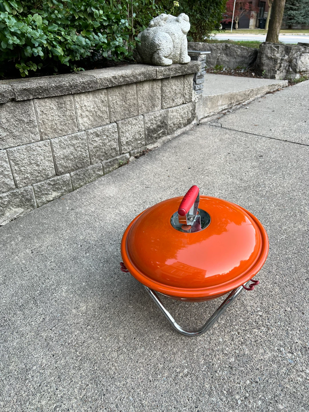 Bodum Orange Portable Charcoal Grill