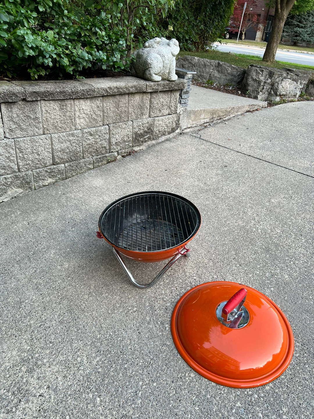 Bodum Orange Portable Charcoal Grill - photo 2