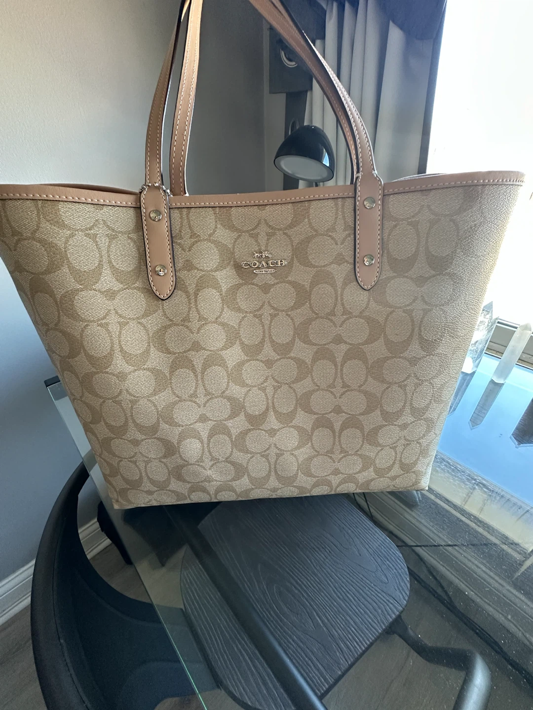 Coach Reversible Tote Purse - photo 2