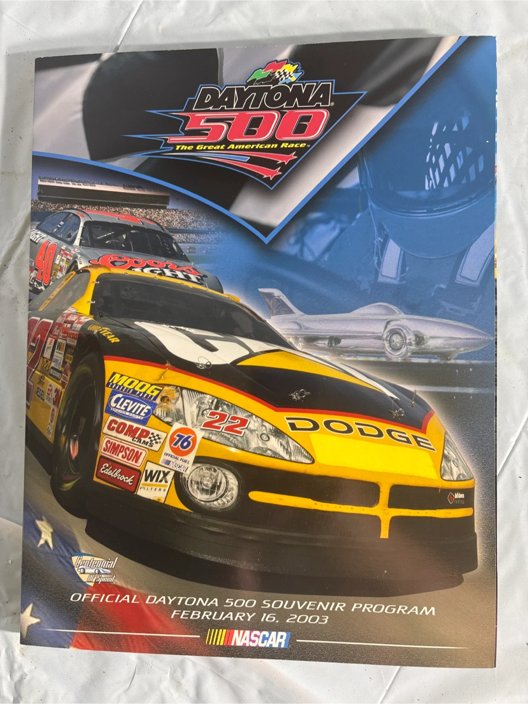 Daytona 500 Souvenir Program 2003