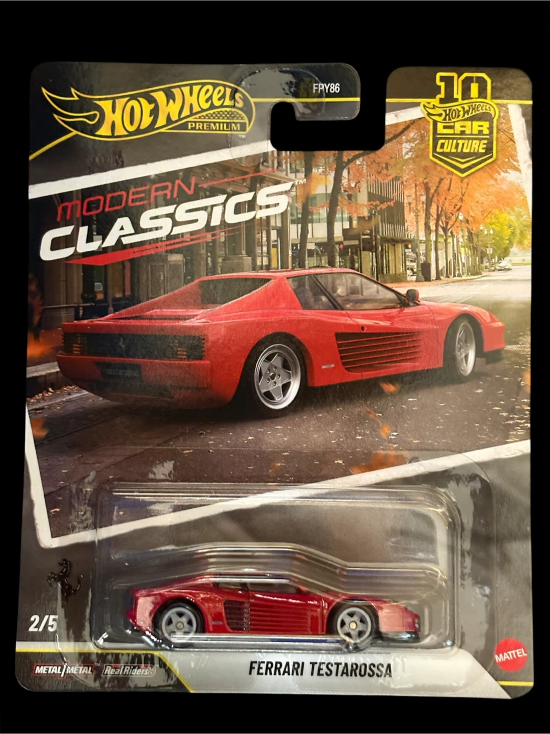 Hot Wheels Premium Ferrari Testarossa