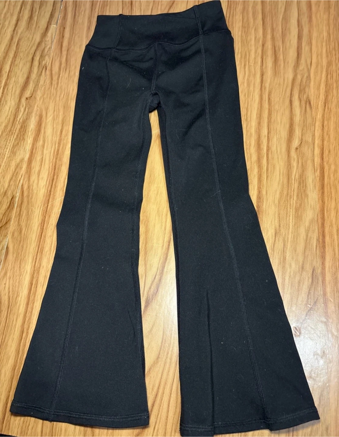 Girls Athletic Works Flare Leggings szS