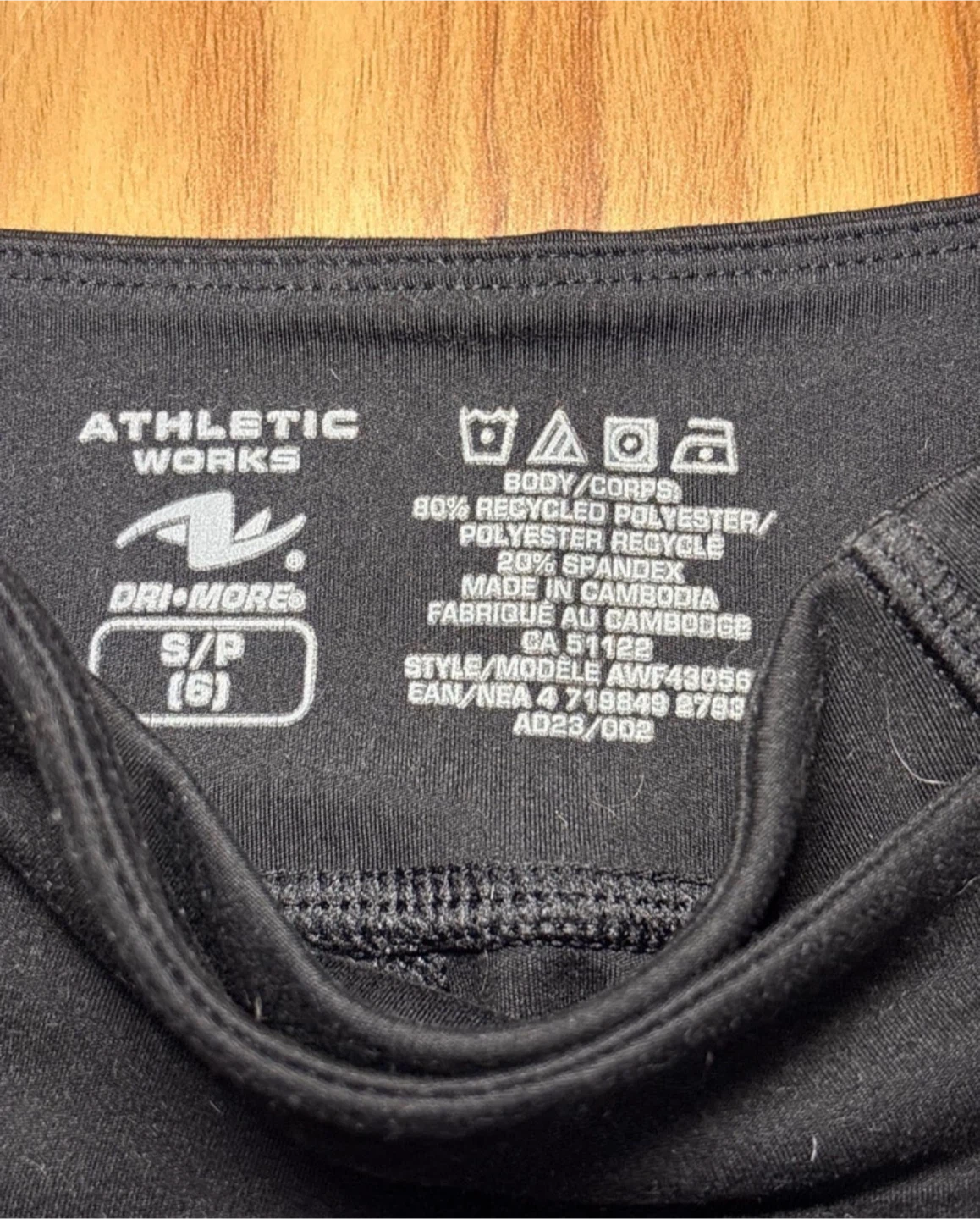 Girls Athletic Works Flare Leggings szS - photo 3