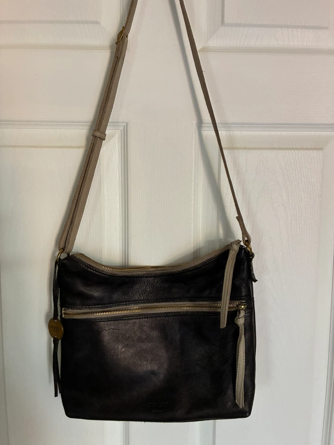 Margot New York Leather Crossbody Bag