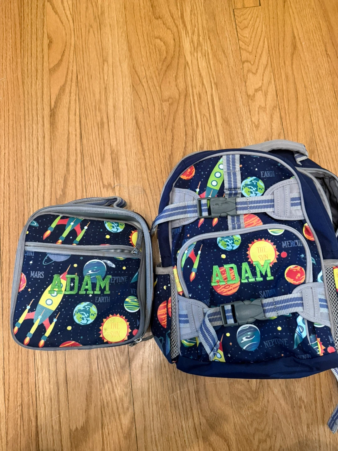 Kids Backpack and Lunchbox Set - Space Theme - photo 2