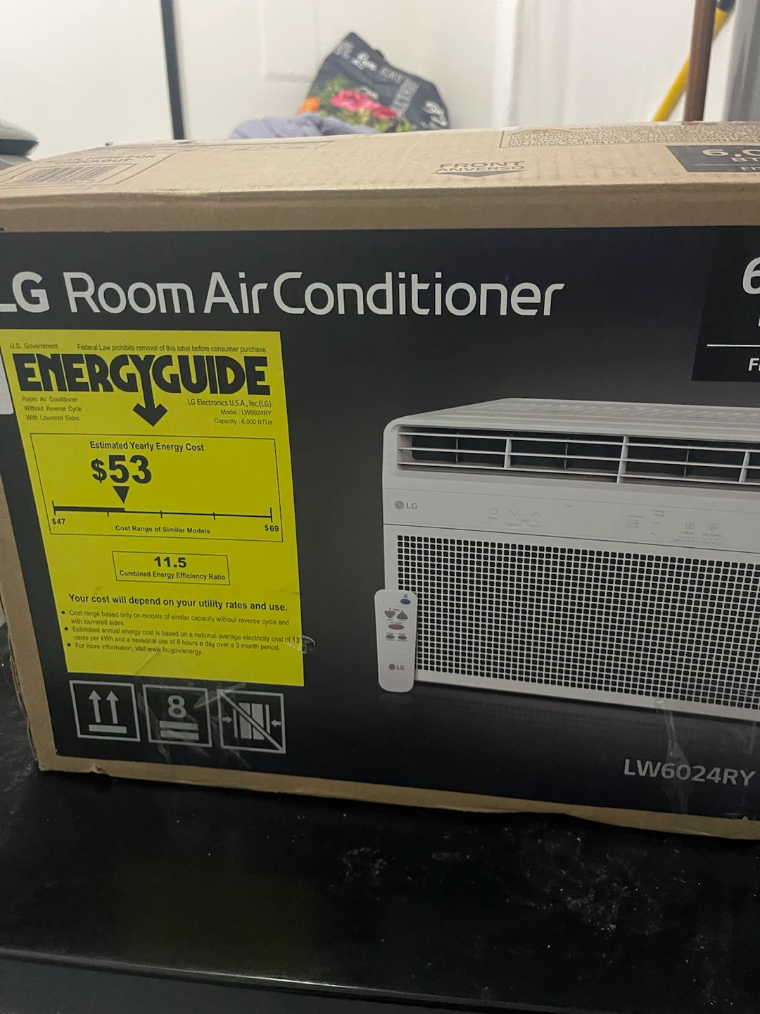 LG Room Air Conditioner LW6024RY - photo 4