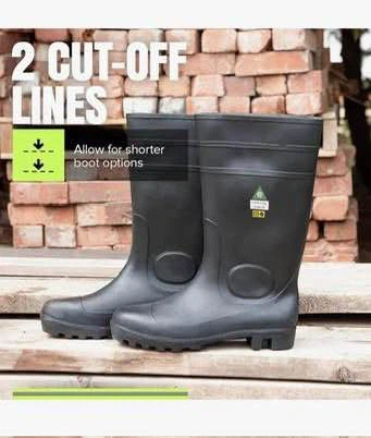 New Pioneer Steel Toe Safety Boots Men’s Size 8 /Women’s Size 10 - photo 4