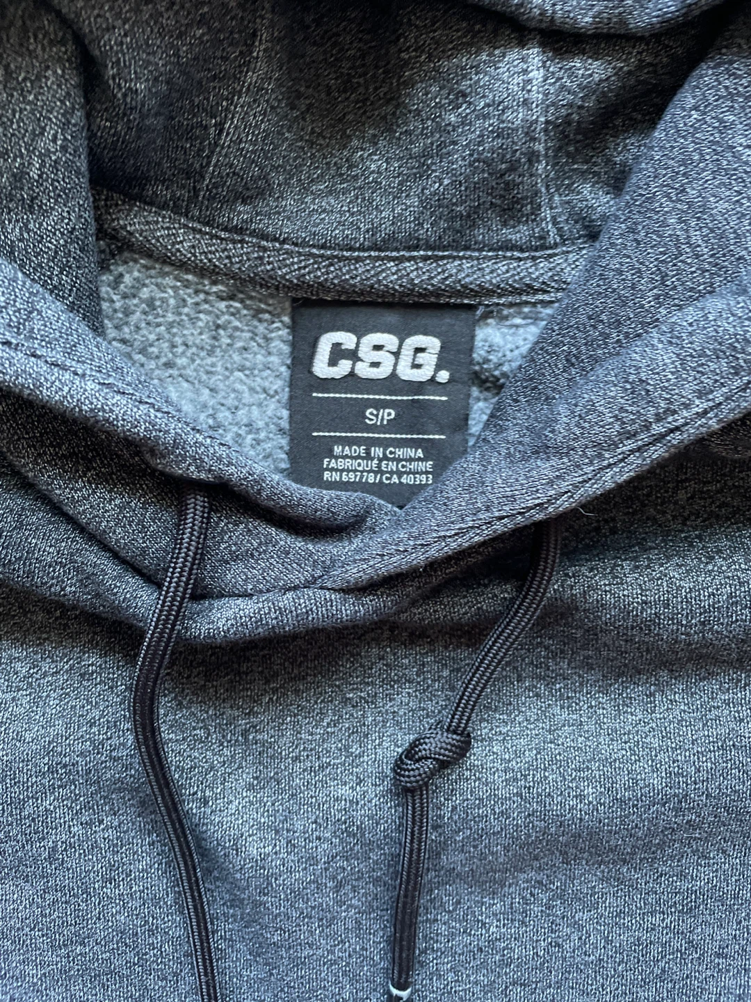 CSG. Grey Sweatpants and Hoodie Set Small - photo 3