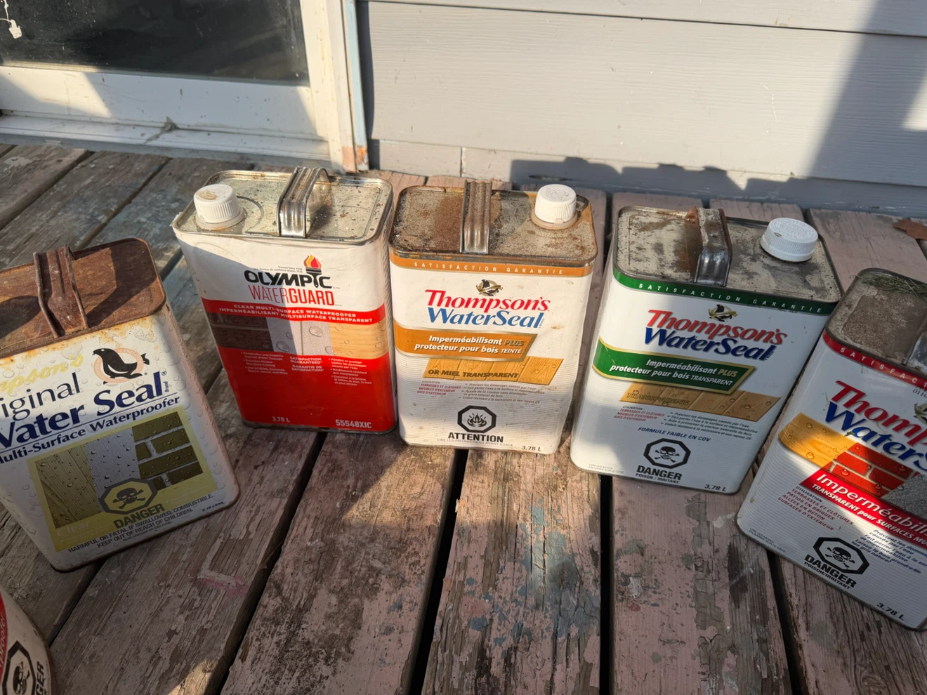 Thompson's WaterSeal & Olympic WaterGuard Wood Sealers