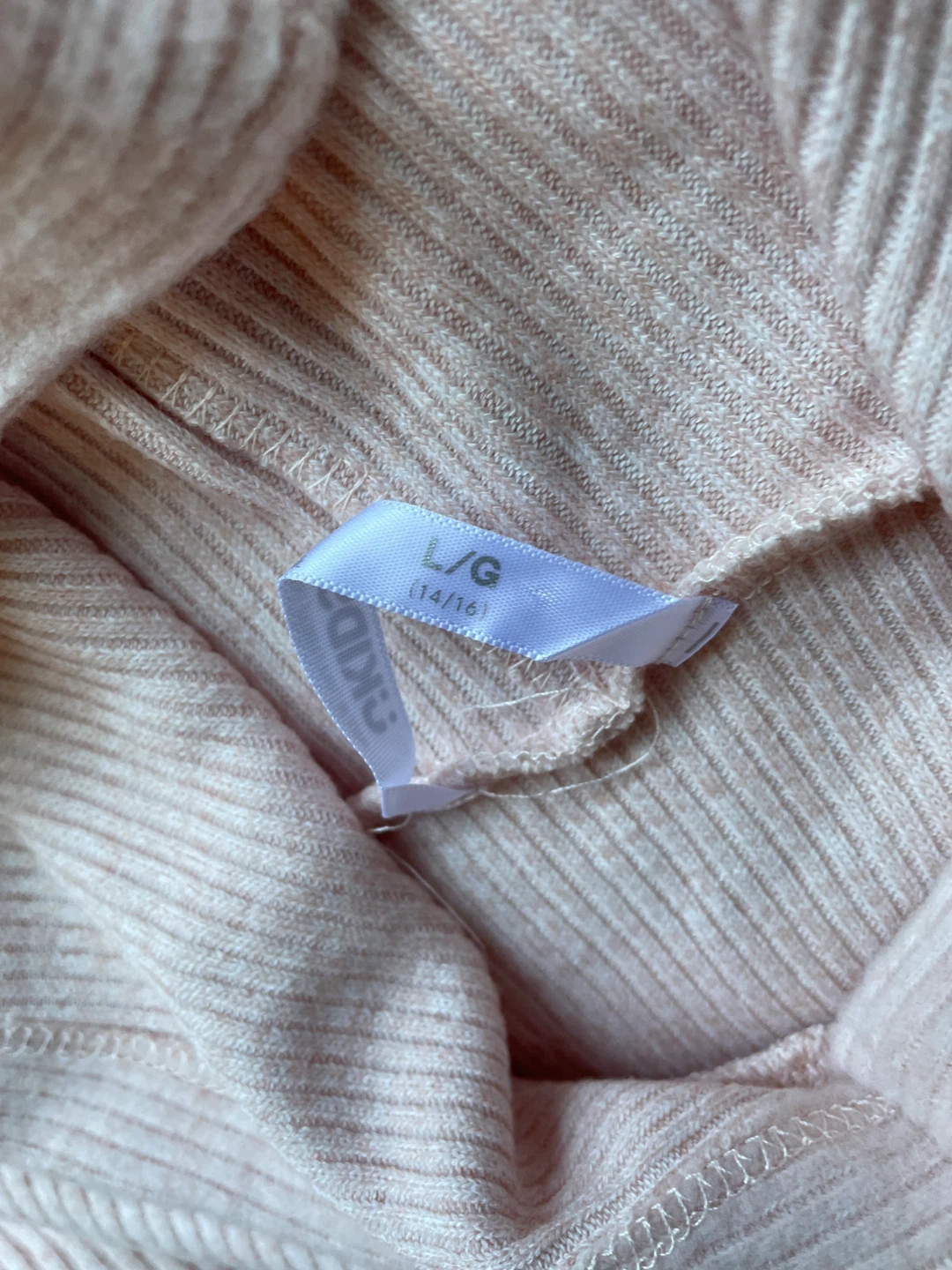 OKids Pink Ribbed Hoodie - photo 3