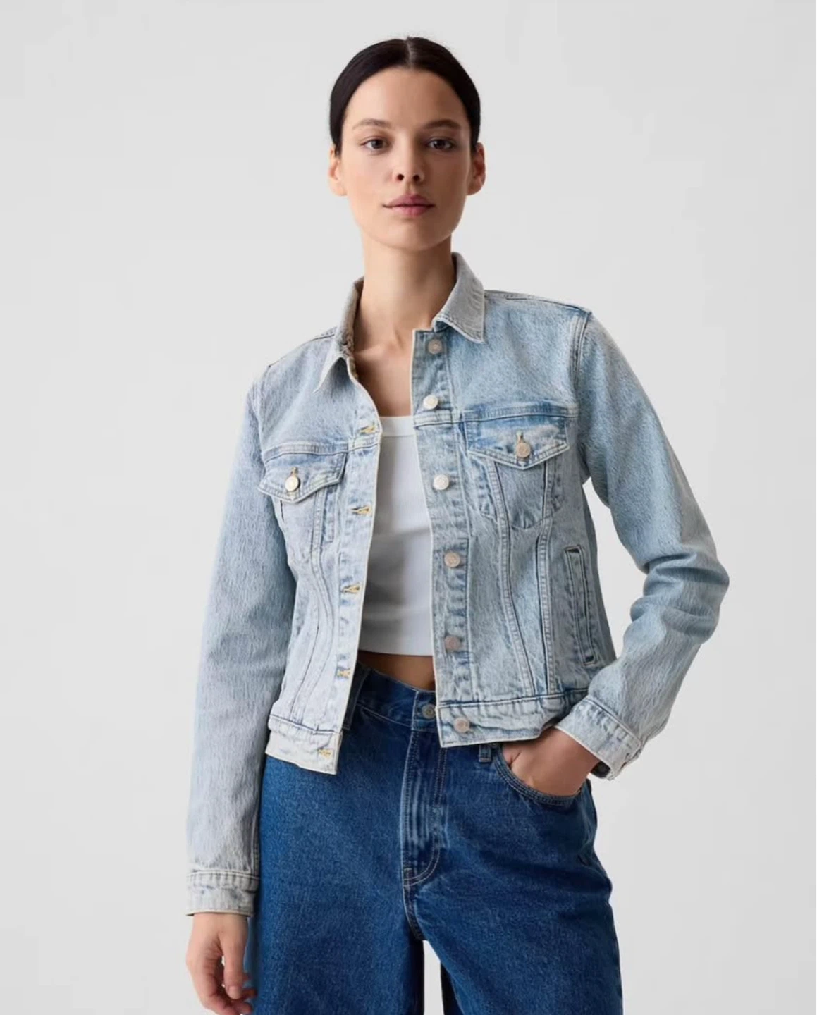 Light Wash Denim Jacket