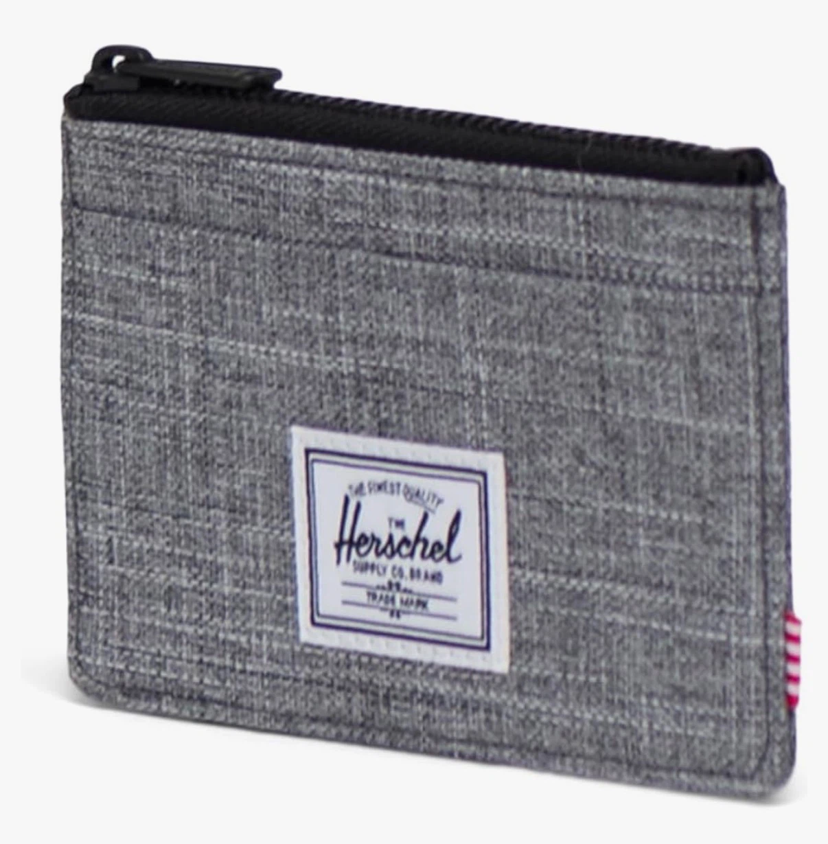 New Herschel Raven Crosshatch Oscar Cardholder Travel Wallet - photo 5