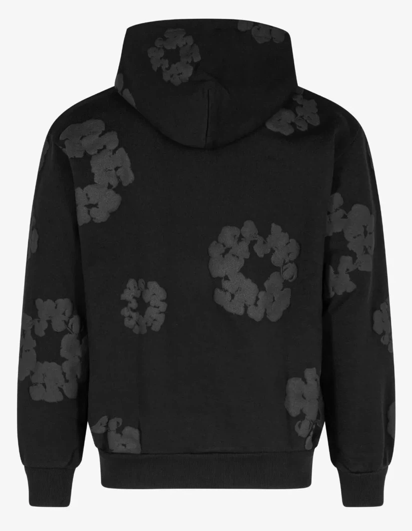 Denim Tears Cotton Wreath Print Hoodie - photo 2