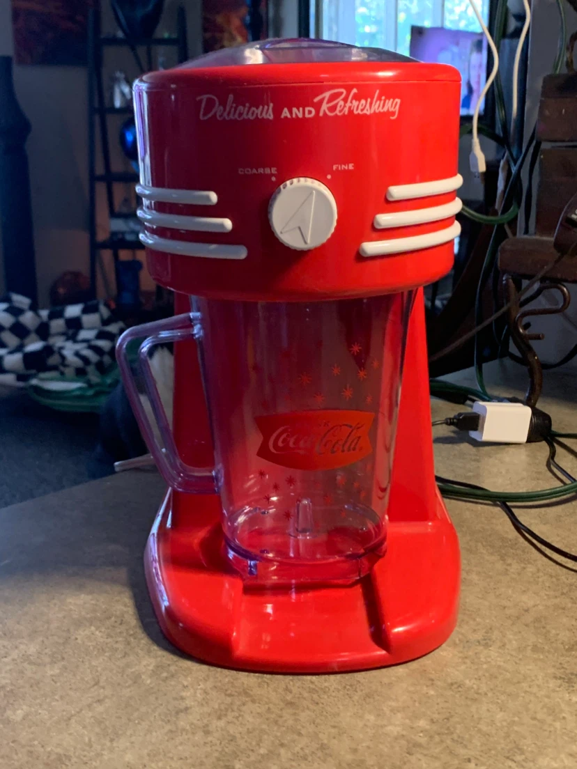 Retro Coca-Cola Slushie Maker